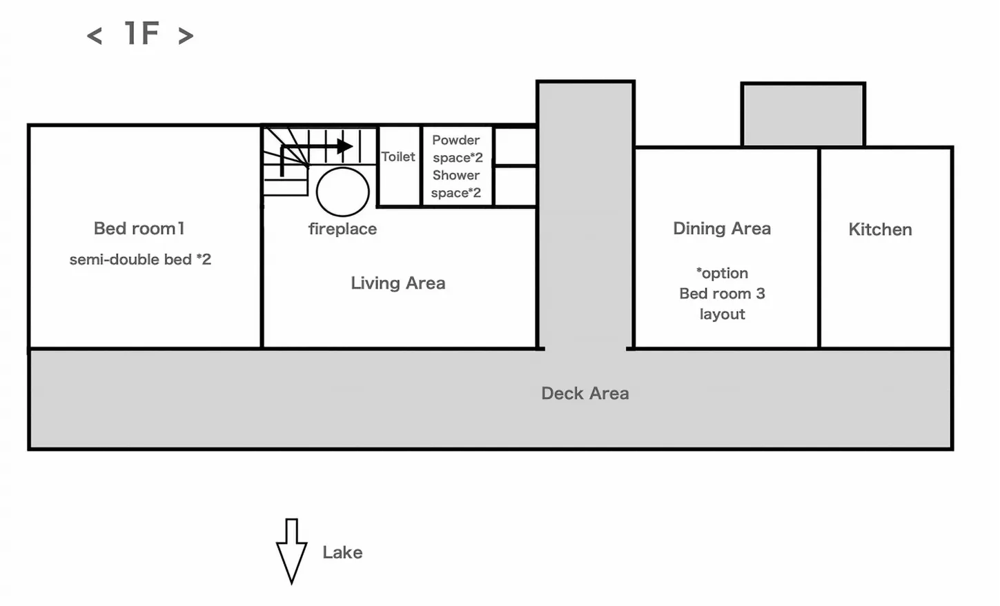 1st floor map